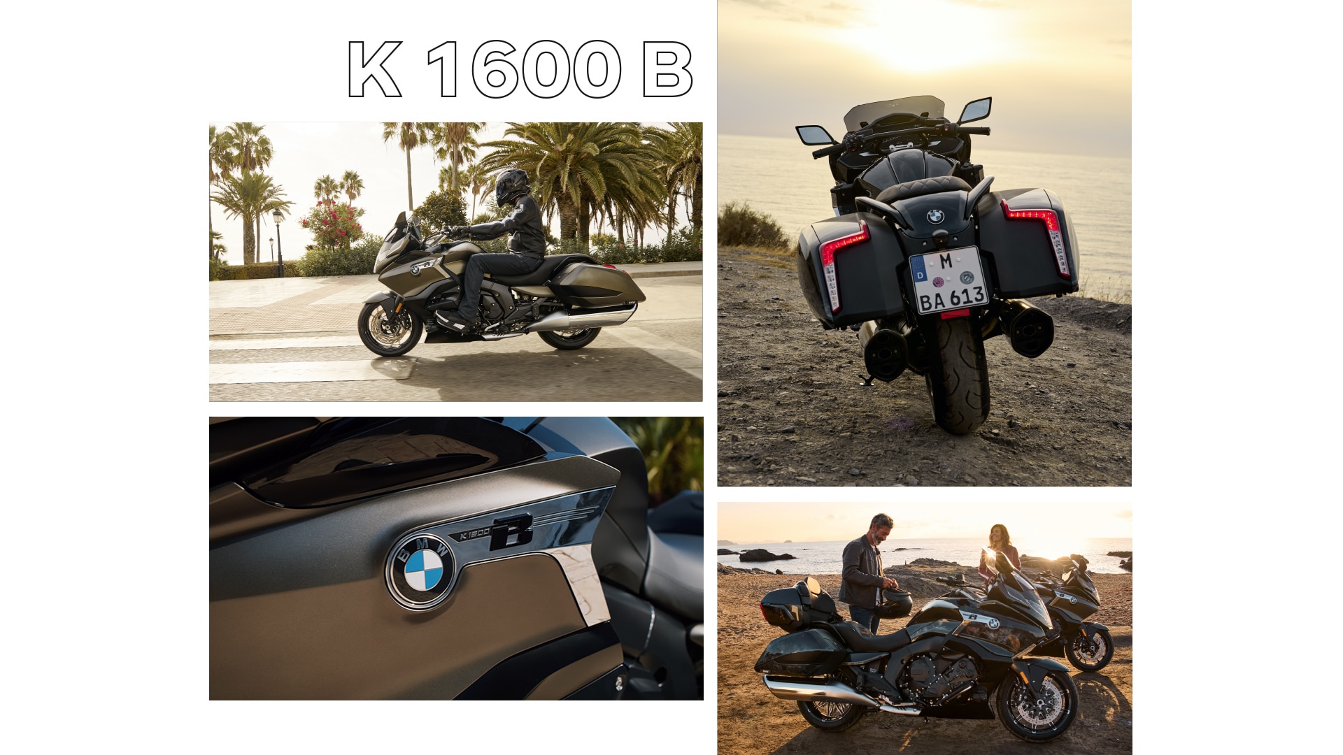 La K 1600 B en détail et en pleine action