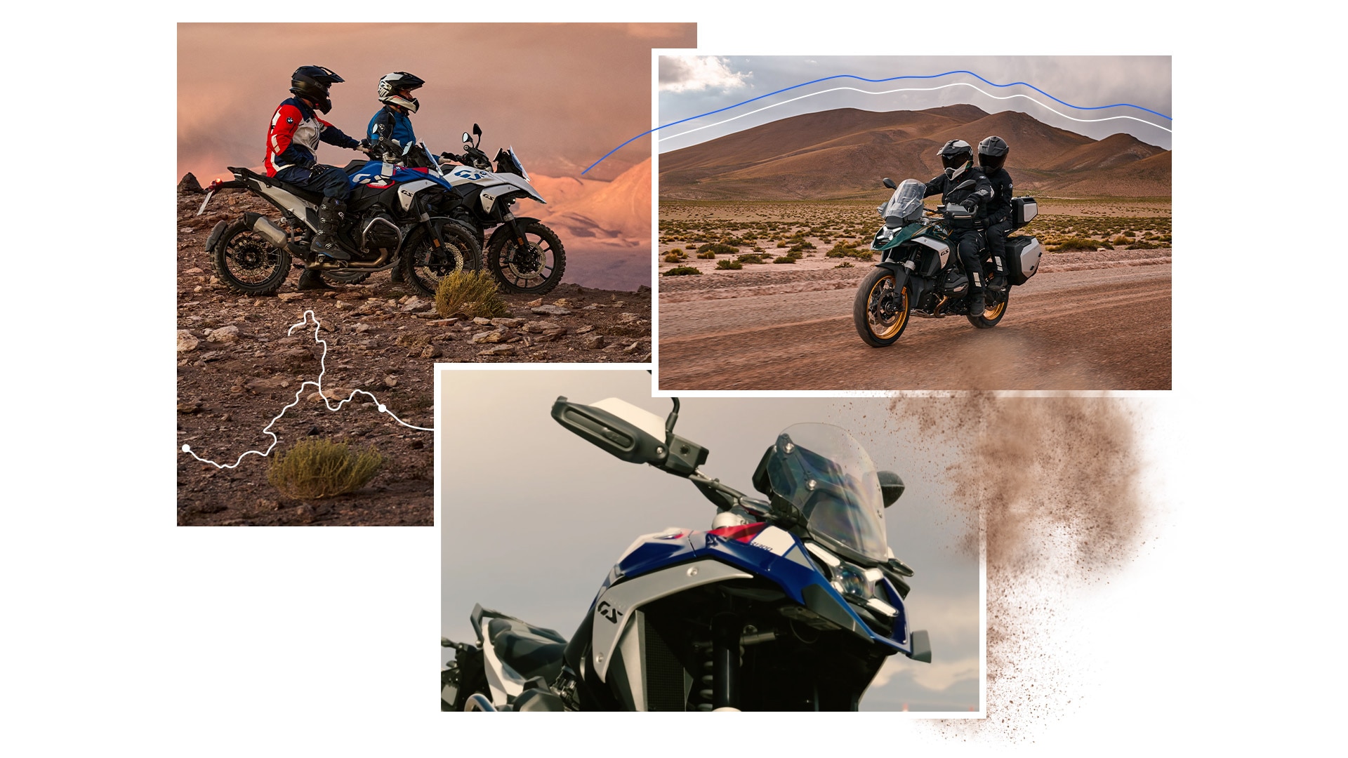 La R 1300 GS en action