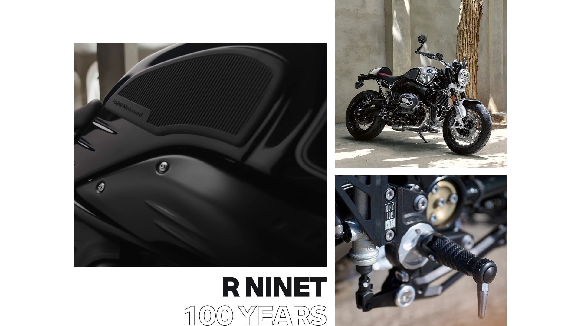 Le modèle d’édition limitée BMW R nineT 100 Years pour le 100e anniversaire de BMW Motorrad 