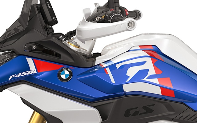 La ligne aérodynamique GS de la F 450 GS de BMW Motorrad