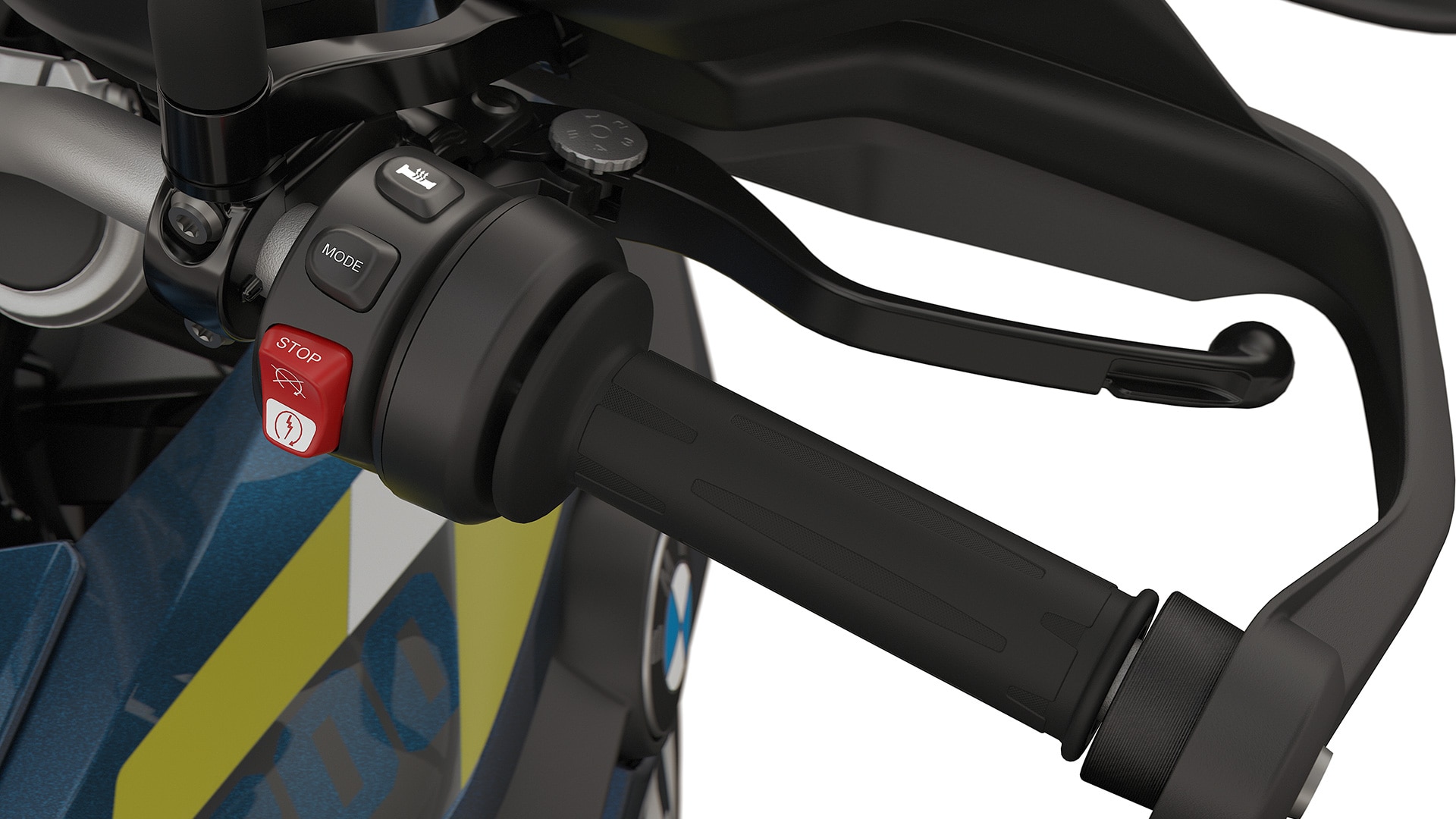 Le chauffage de poignées de la BMW F 800 GS