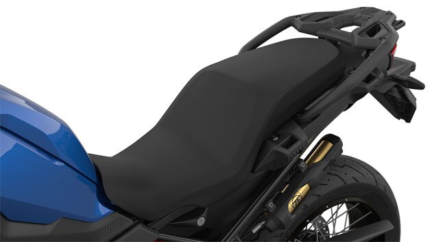 Nous voyons ici la selle de la F 850 GS.