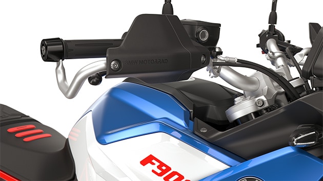 Protège-main Enduro avec potence métallique pour la BMW F 900 GS en version GS Trophy