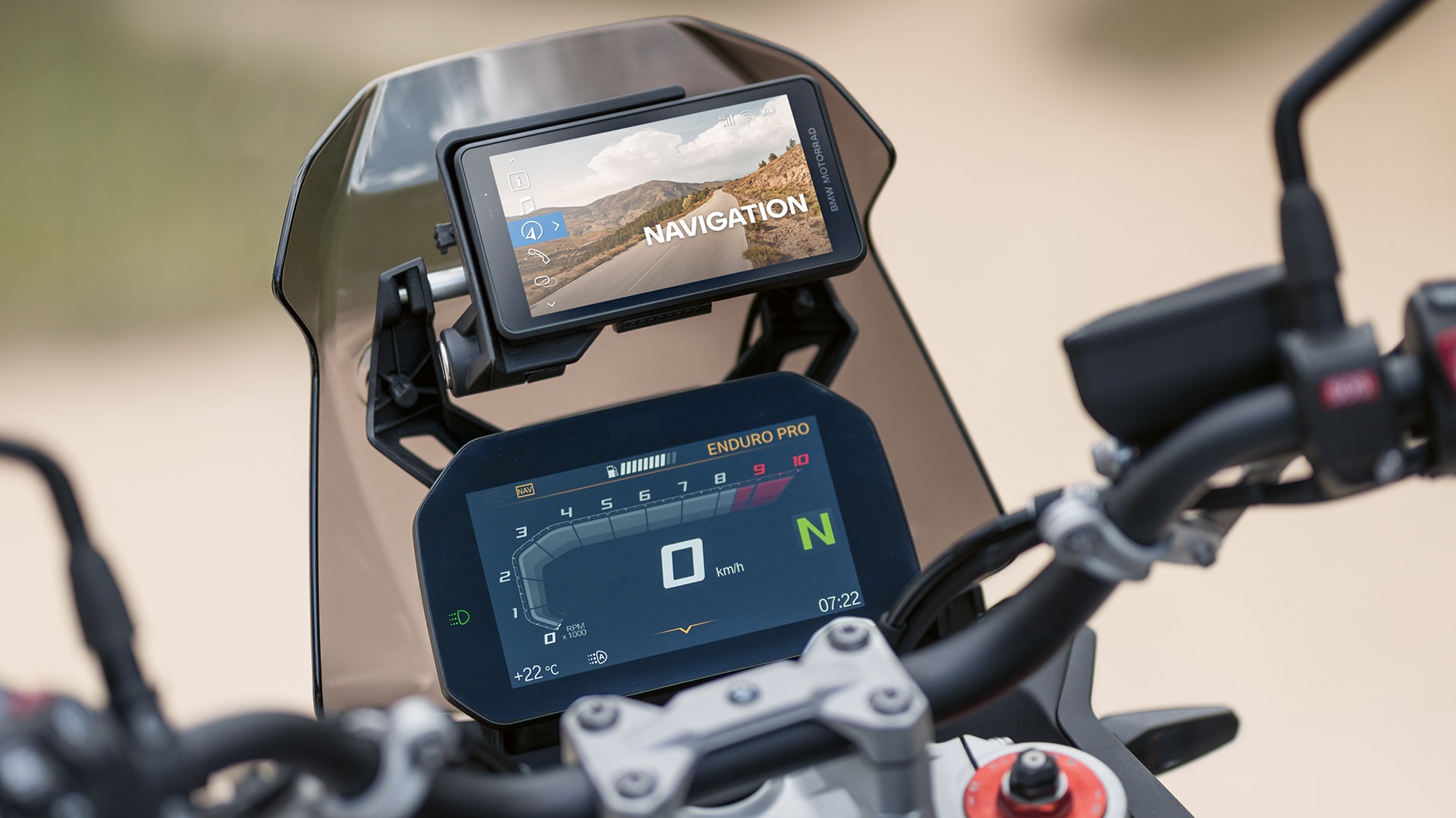 Le ConnectedRide Navigator de la F 900 GS de BMW Motorrad
