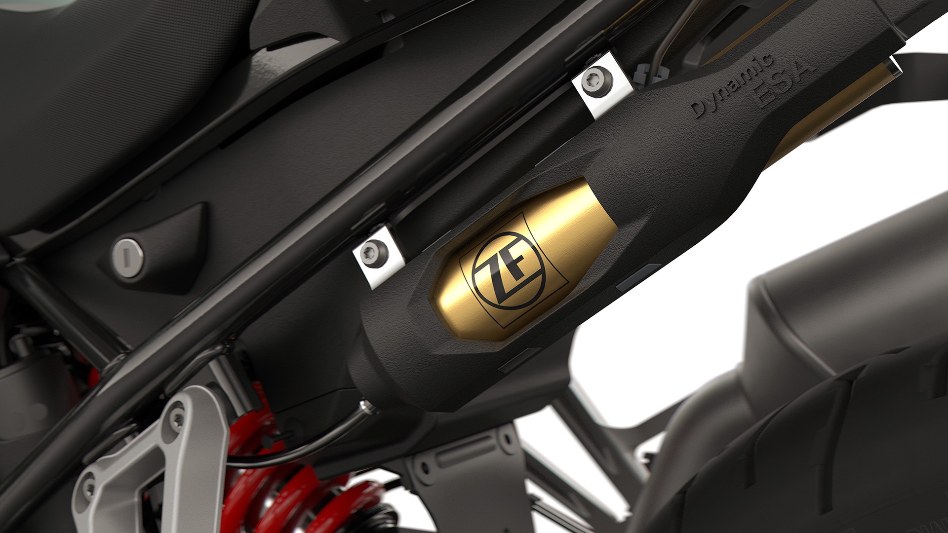 La F 900 GS Adventure de BMW Motorrad avec Dynamic ESA