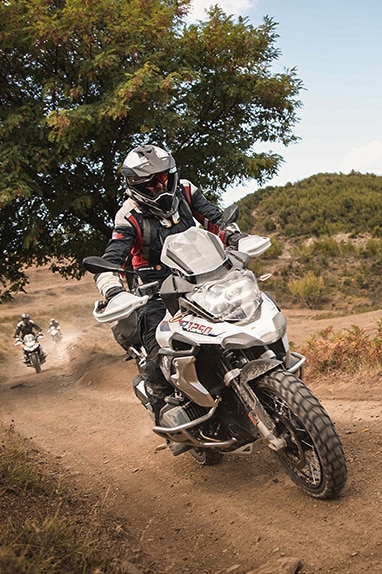 R 1250 GS Adventure en tout-terrain.