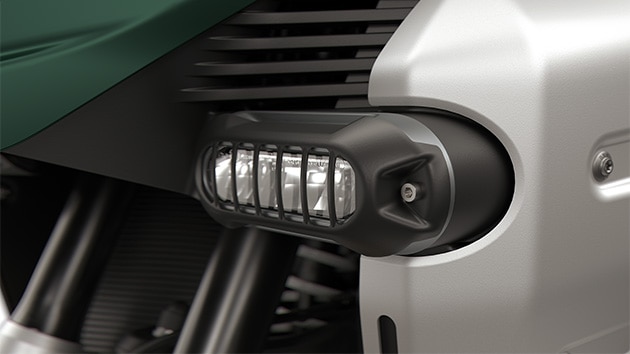 Grille au-dessus des projecteurs additionnels