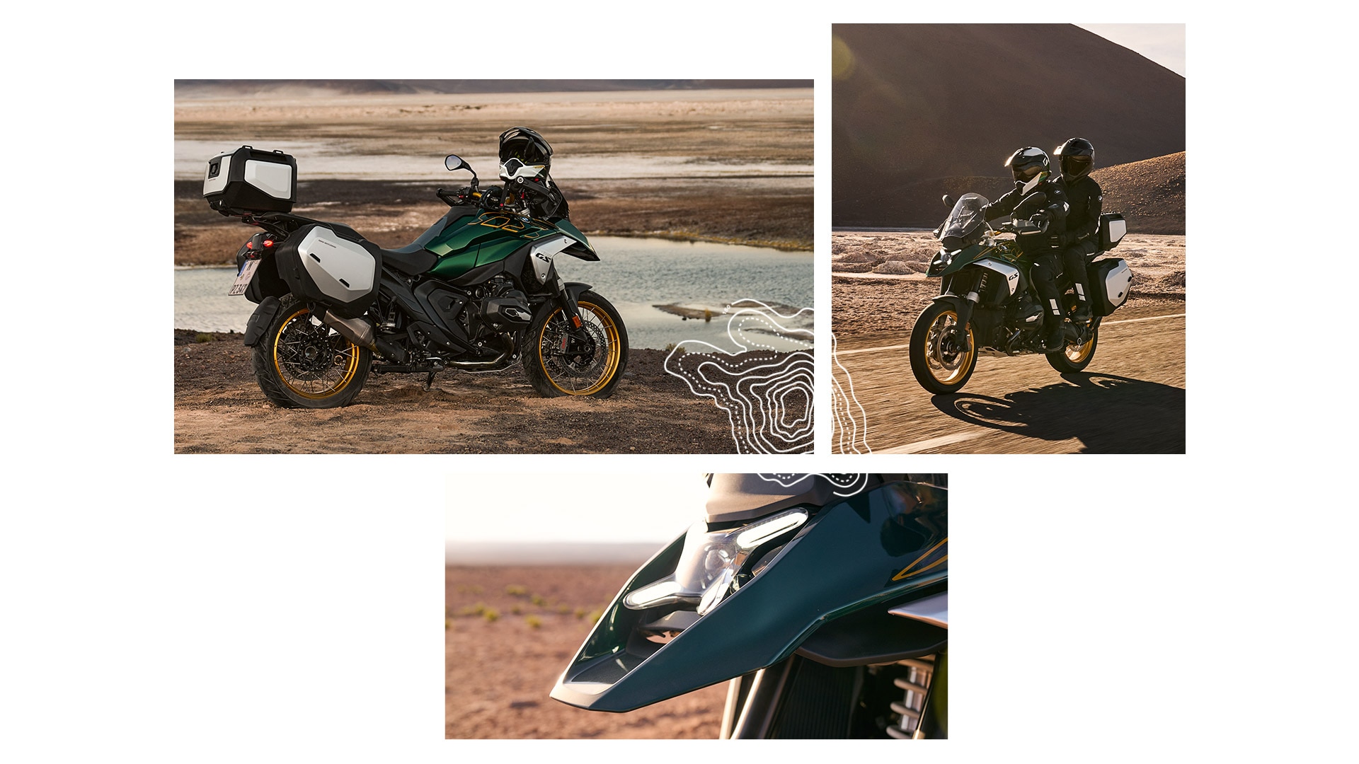 Le design raffiné de la R 1300 GS Option 719 Tramuntana de BMW Motorrad