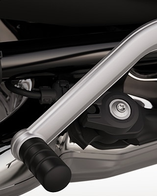 La BMW R 12 de BMW Motorrad avec pack Comfort incluant l’assistant de changement de rapport Pro