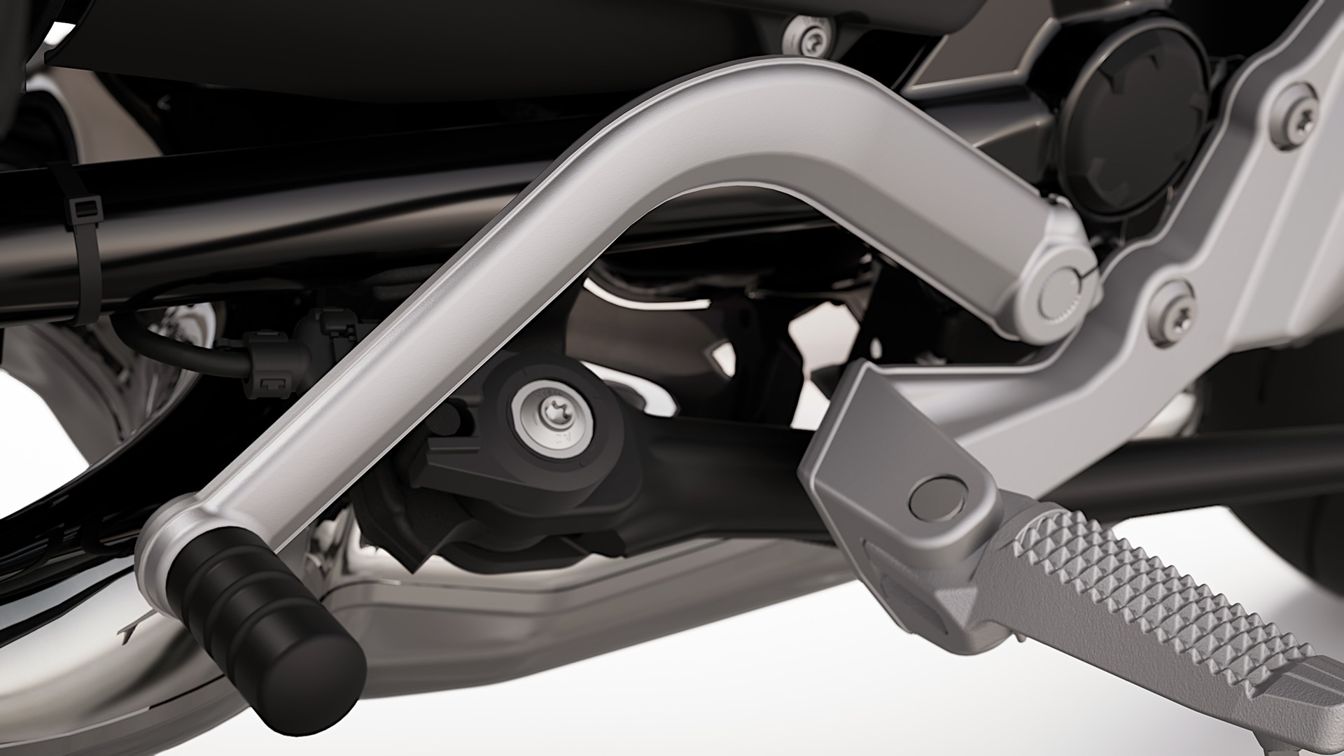 La BMW R 12 de BMW Motorrad avec pack Comfort incluant l’assistant de changement de rapport Pro