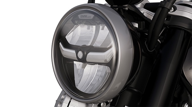 La BMW R 12 de BMW Motorrad avec phare à LED intégrant l’éclairage diurne