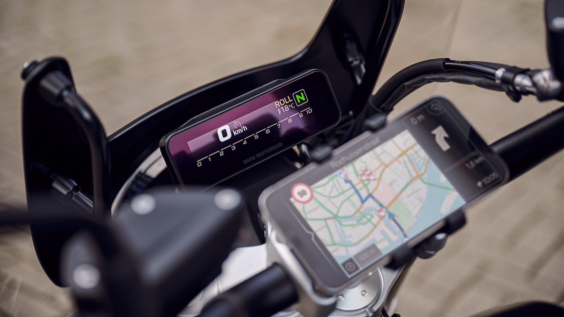 Les fonctions confort de la R 12 de BMW Motorrad