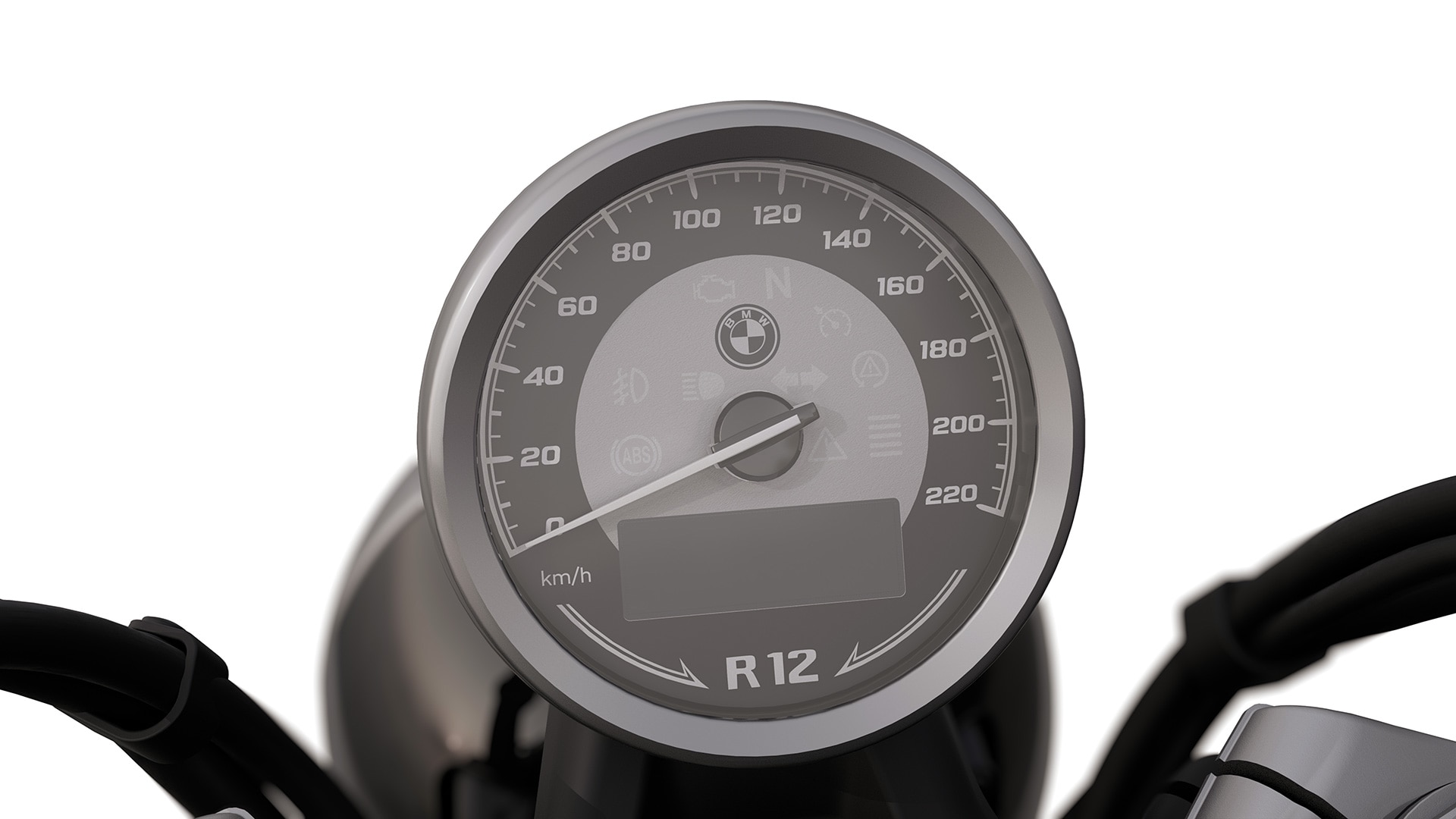 Les cadrans ronds classiques de la BMW R 12 de BMW Motorrad