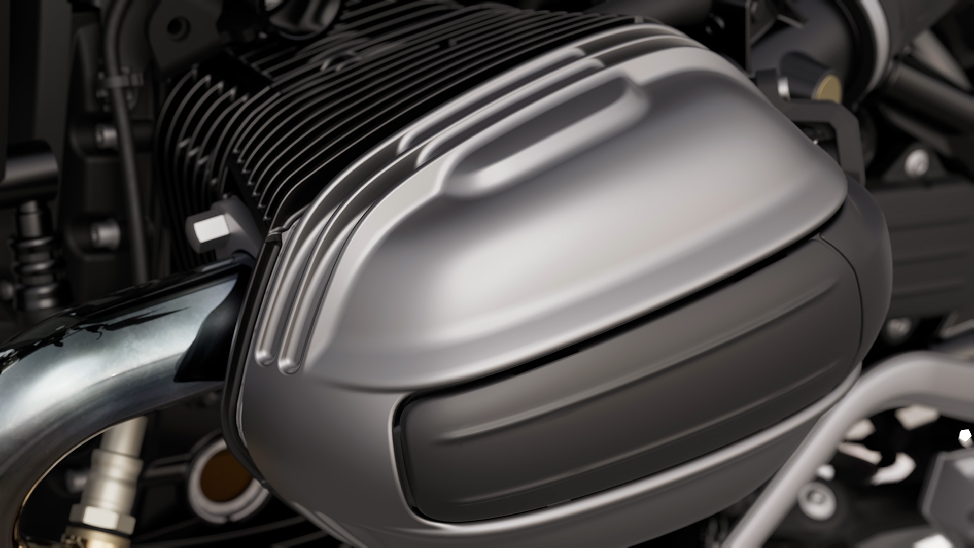 Le moteur à pistons opposés de la BMW R 12 de BMW Motorrad