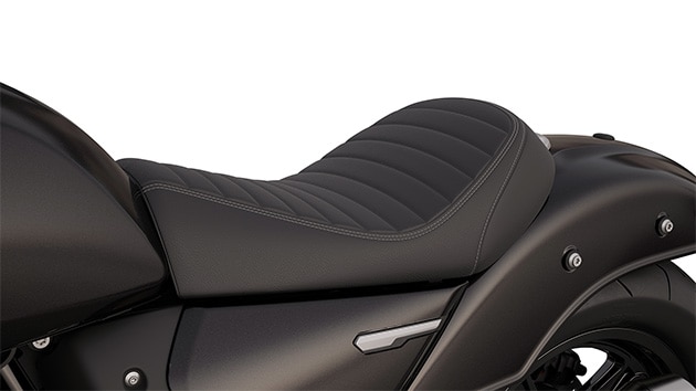 La BMW R 12 de BMW Motorrad avec une hauteur de siège très basse