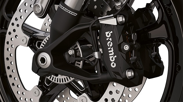 Le système de freinage semi-intégral de la BMW R 12 de BMW Motorrad