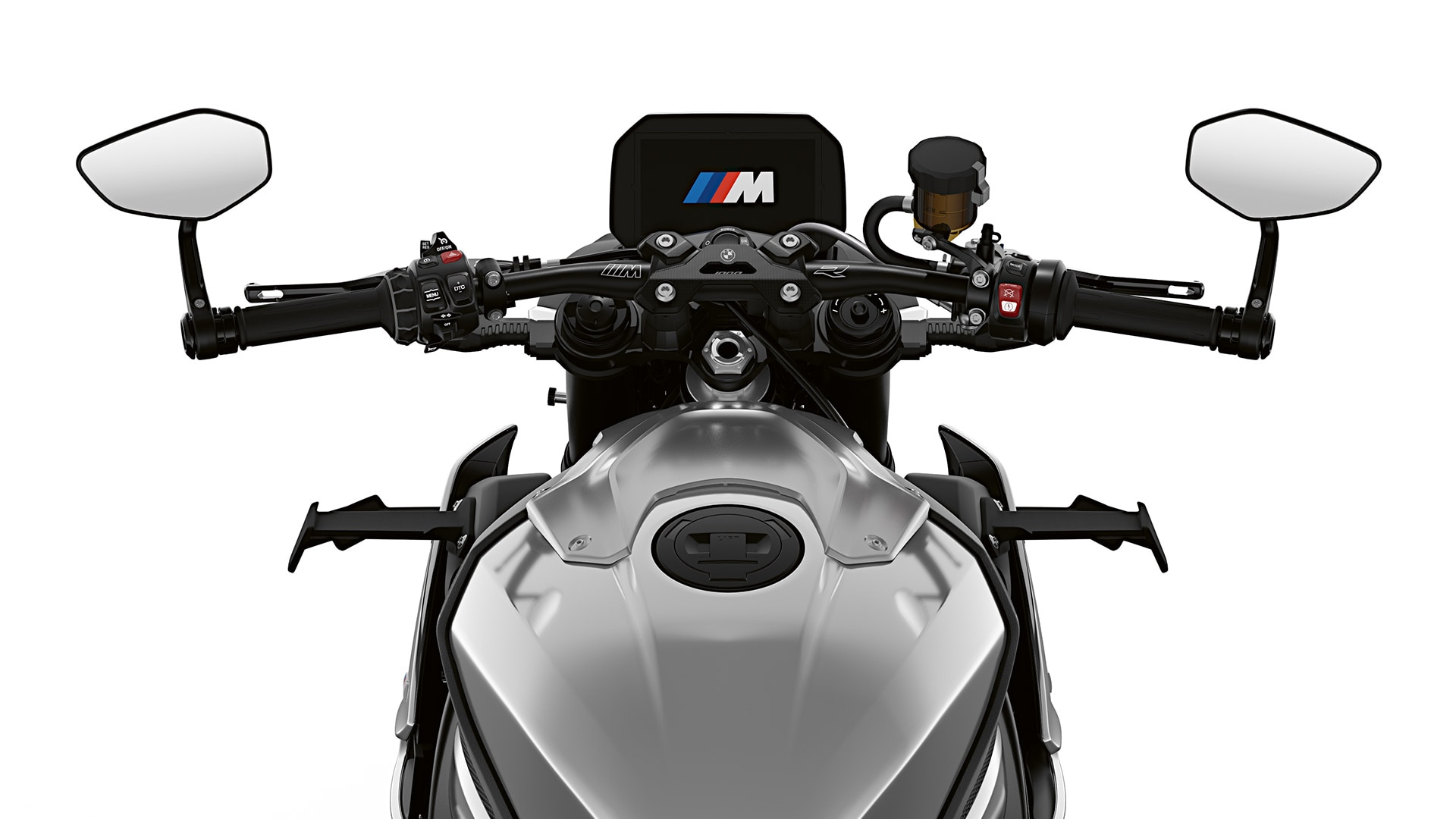 Animation de démarrage M sur l’écran TFT de la BMW M 1000 R