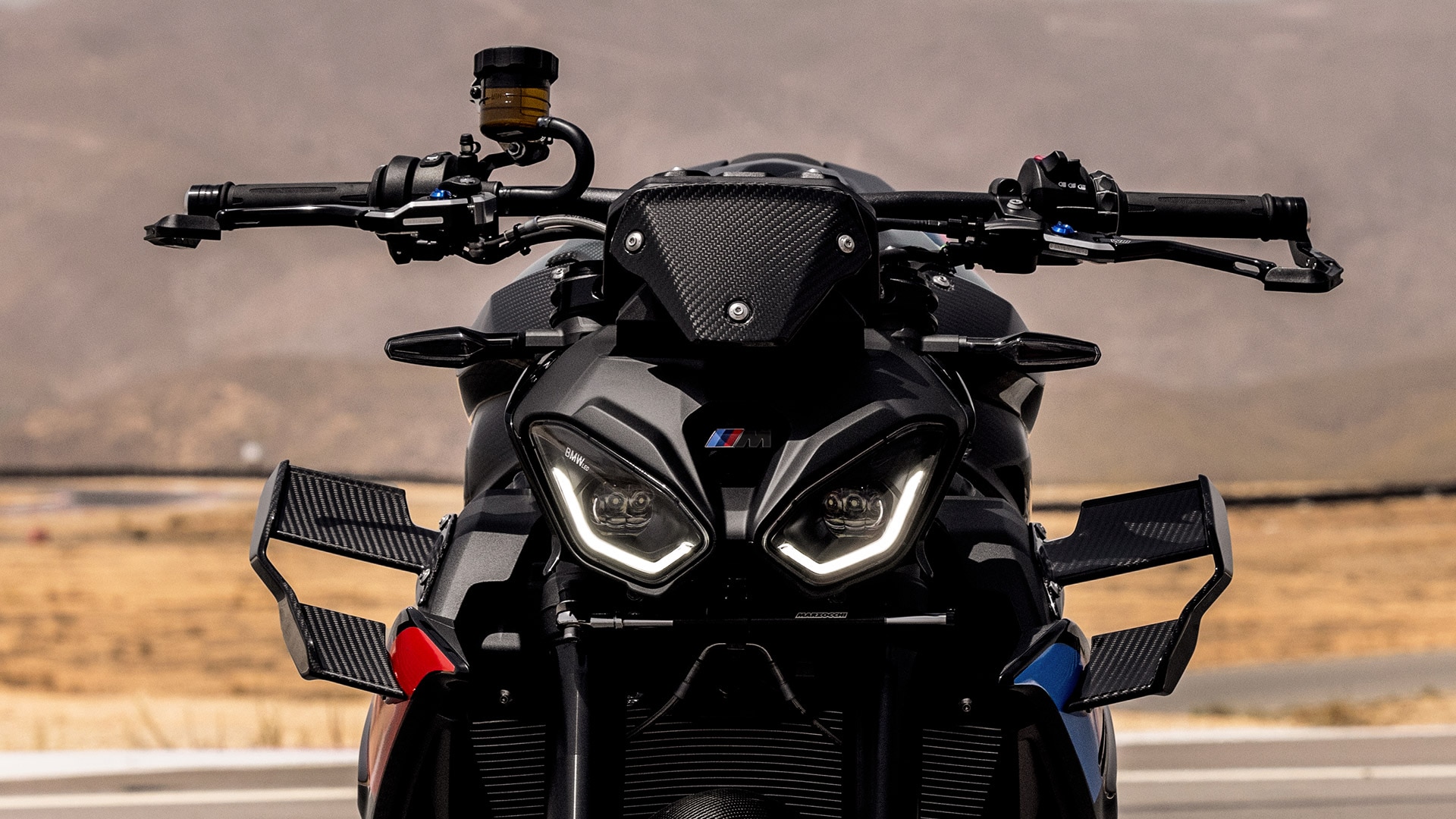 Les ailettes de la BMW M 1000 R de BMW Motorrad