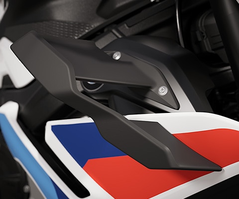 Les ailettes de la BMW M 1000 R