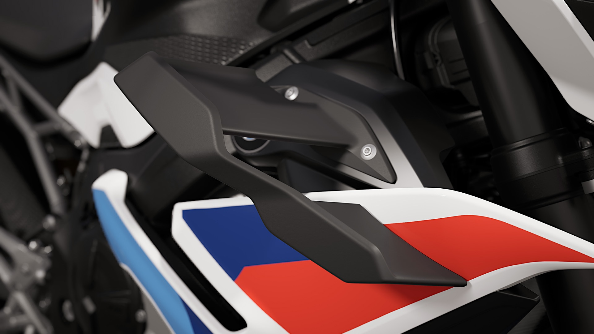 Les ailettes de la BMW M 1000 R