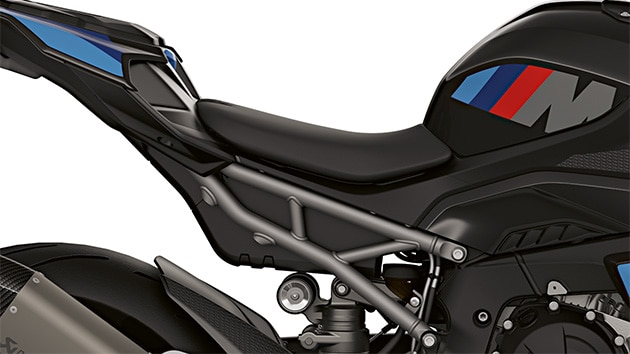 Cadre arrière et bras oscillant de la BMW M 1000 R