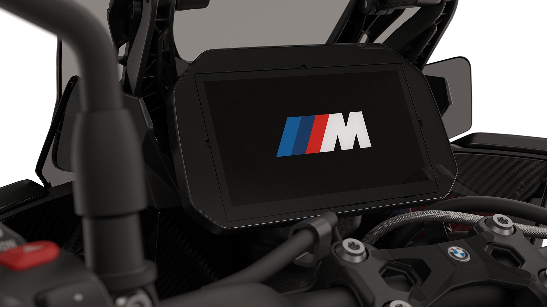 Écran TFT avec animation de démarrage M de la BMW M 1000 XR de BMW Motorrad