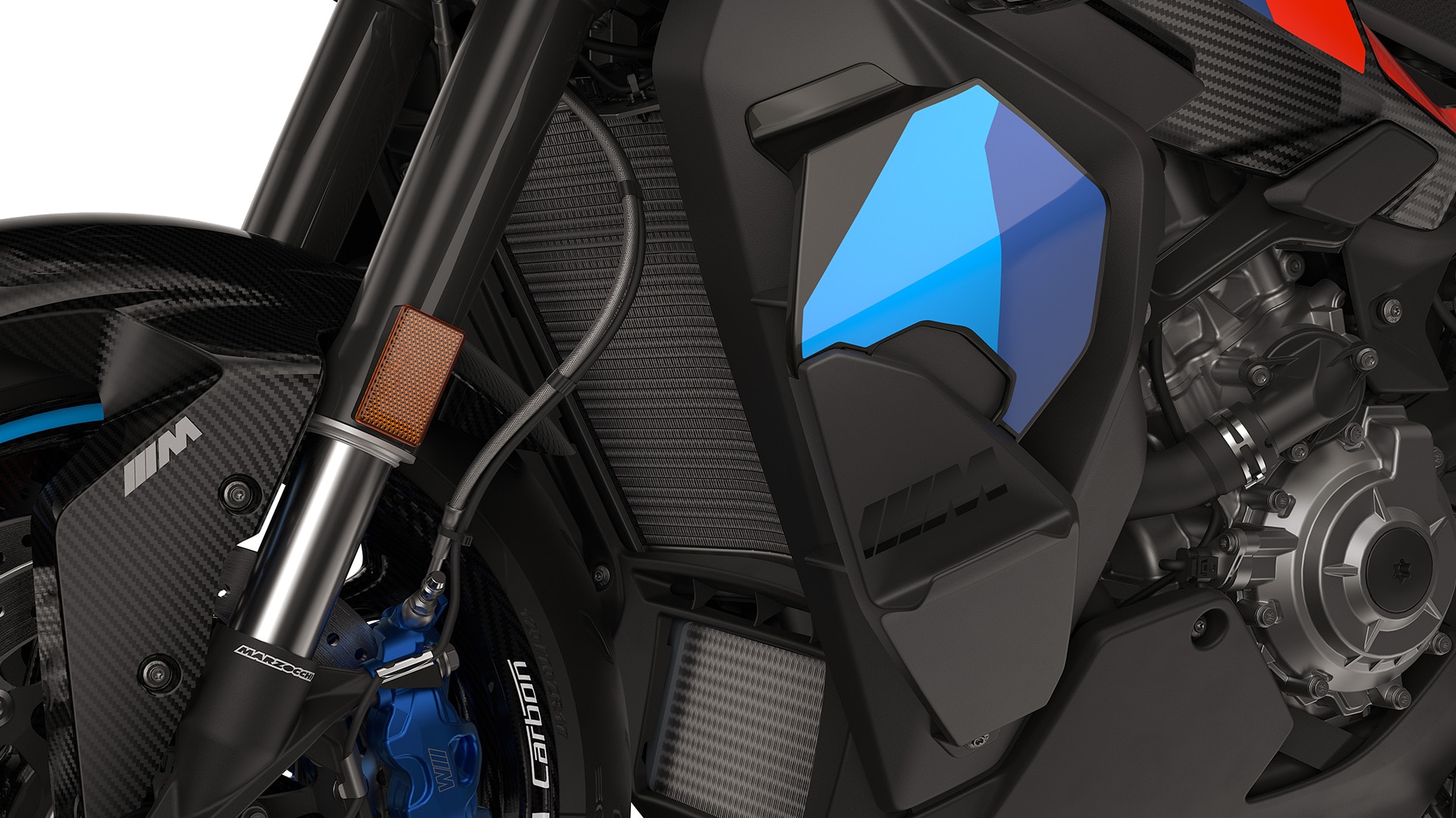 Les ailettes M de la BMW M 1000 XR de BMW Motorrad