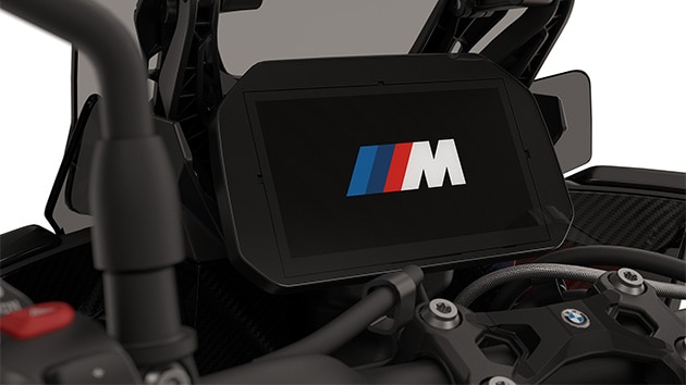 Écran TFT avec animation de démarrage M de la BMW M 1000 XR de BMW Motorrad