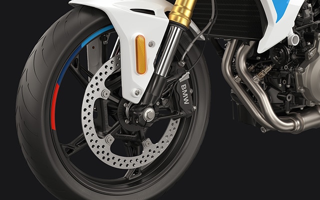 Les autocollants de jantes de la F 450 R de BMW Motorrad
