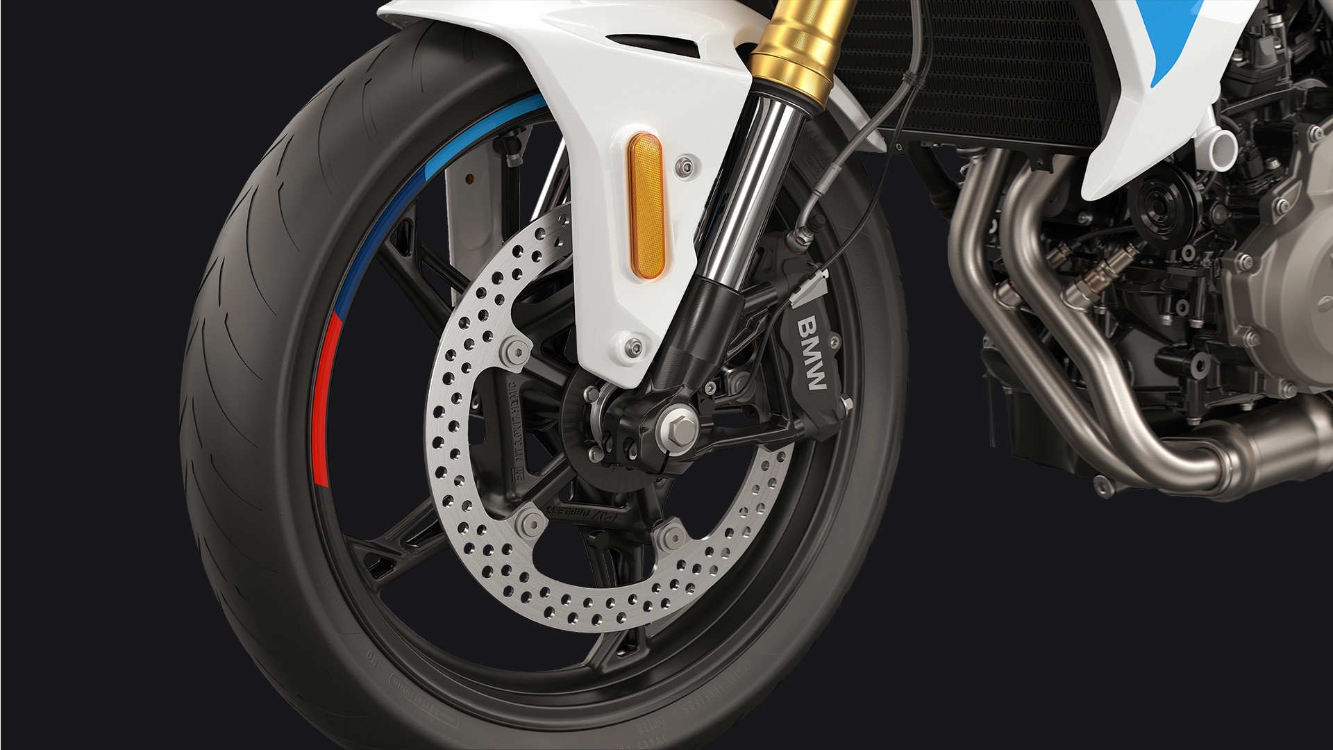 Les autocollants de jantes de la F 450 R de BMW Motorrad