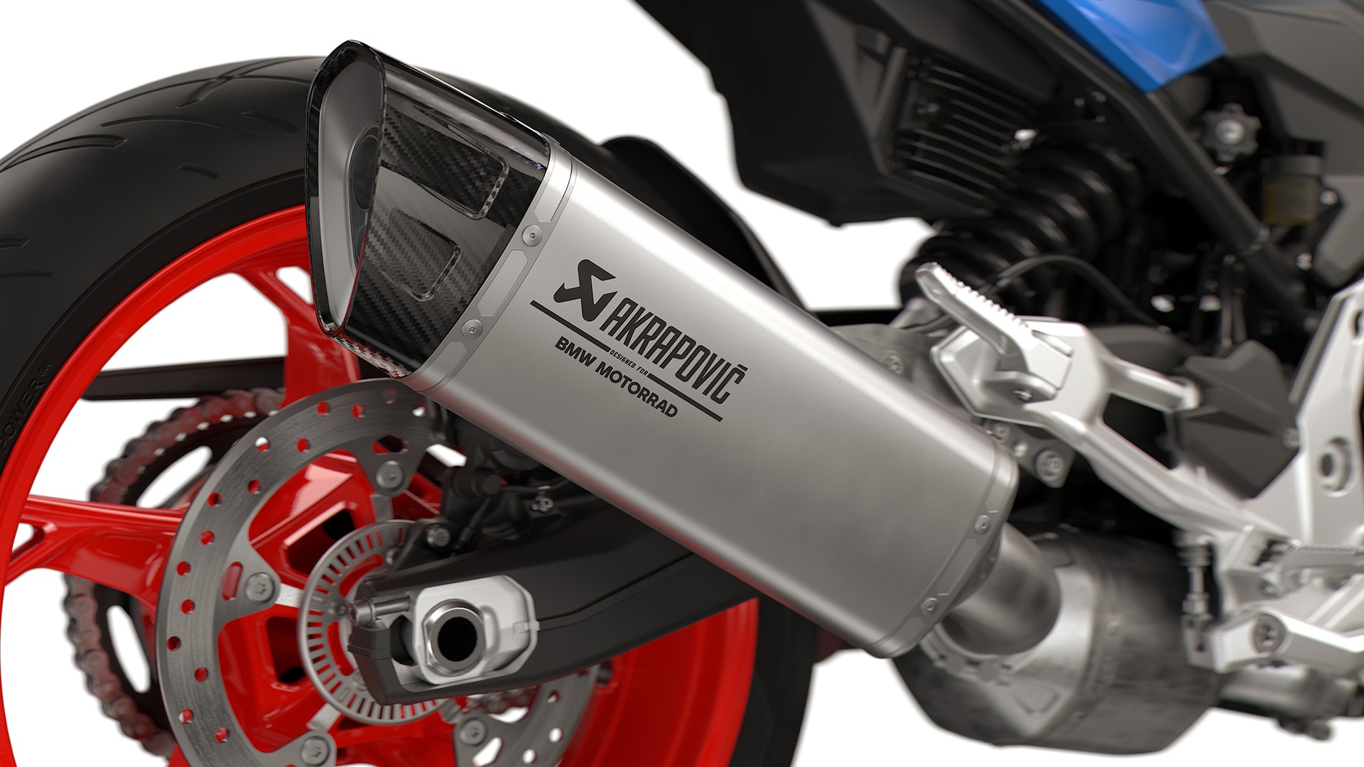 Silencieux sport de la BMW F 900 R de BMW Motorrad