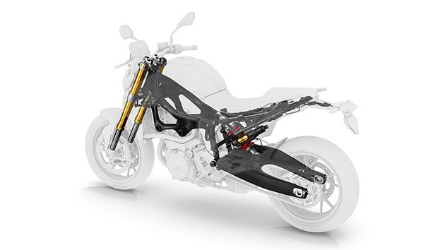 Châssis de la F 900 R.