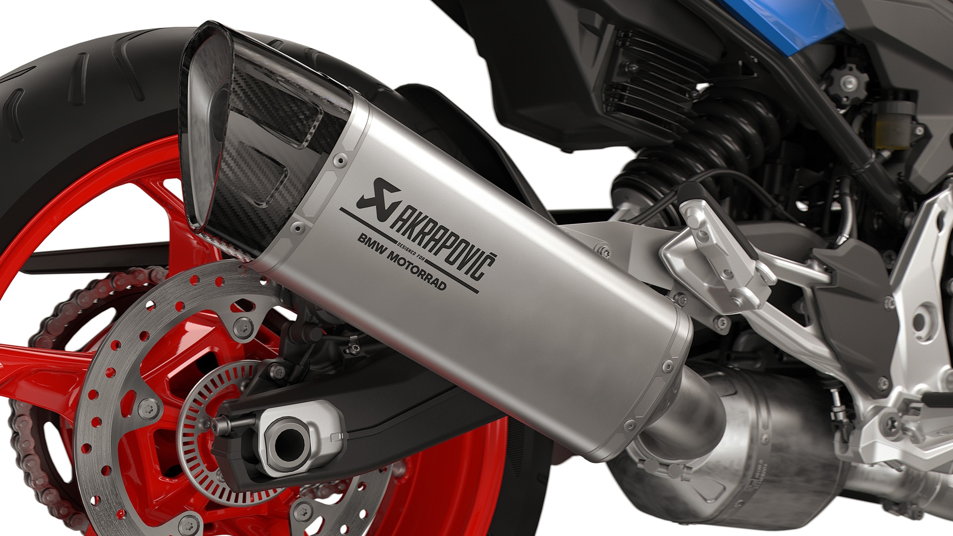 Silencieux sport de la BMW F 900 XR de BMW Motorrad