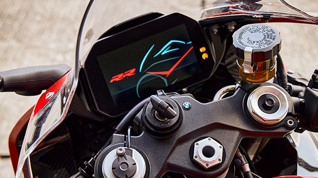 Écran TFT de la S 1000 RR