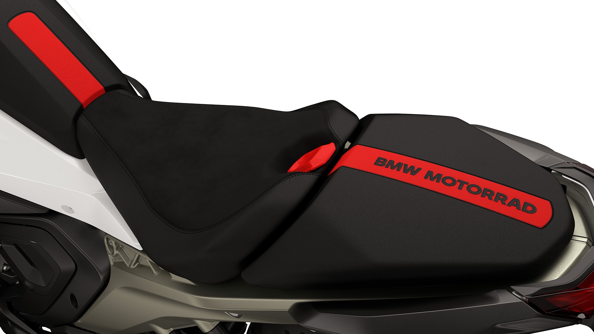 L’insert de selle peint de la R 1300 RS de BMW Motorrad