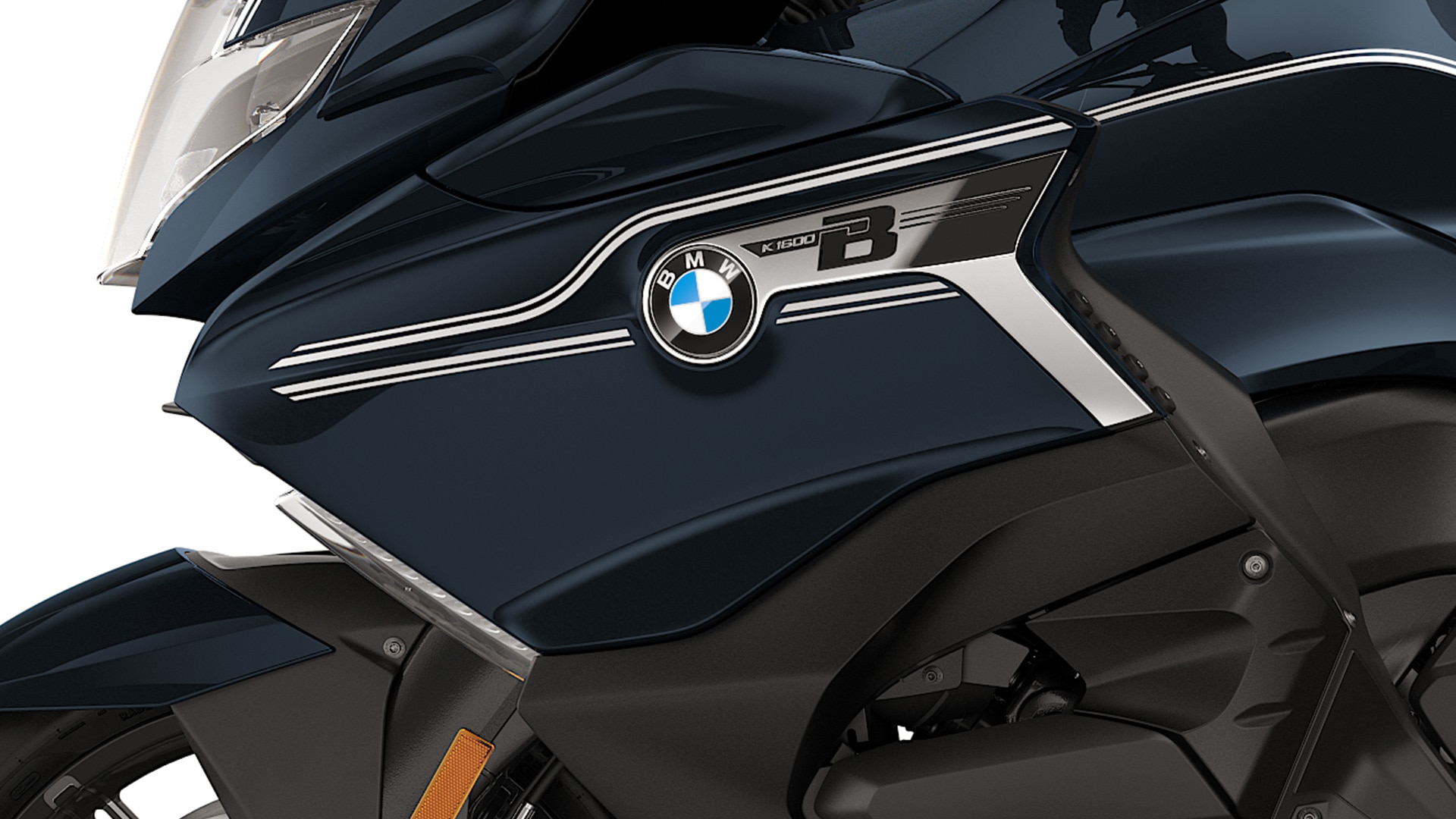 La K 1600 Grand America Edition II de BMW Motorrad en Imperial Blue metallic