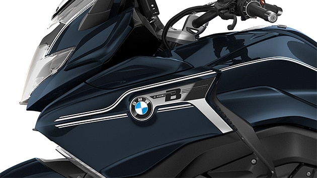 La K 1600 B Edition II de BMW Motorrad en Imperial Blue metallic
