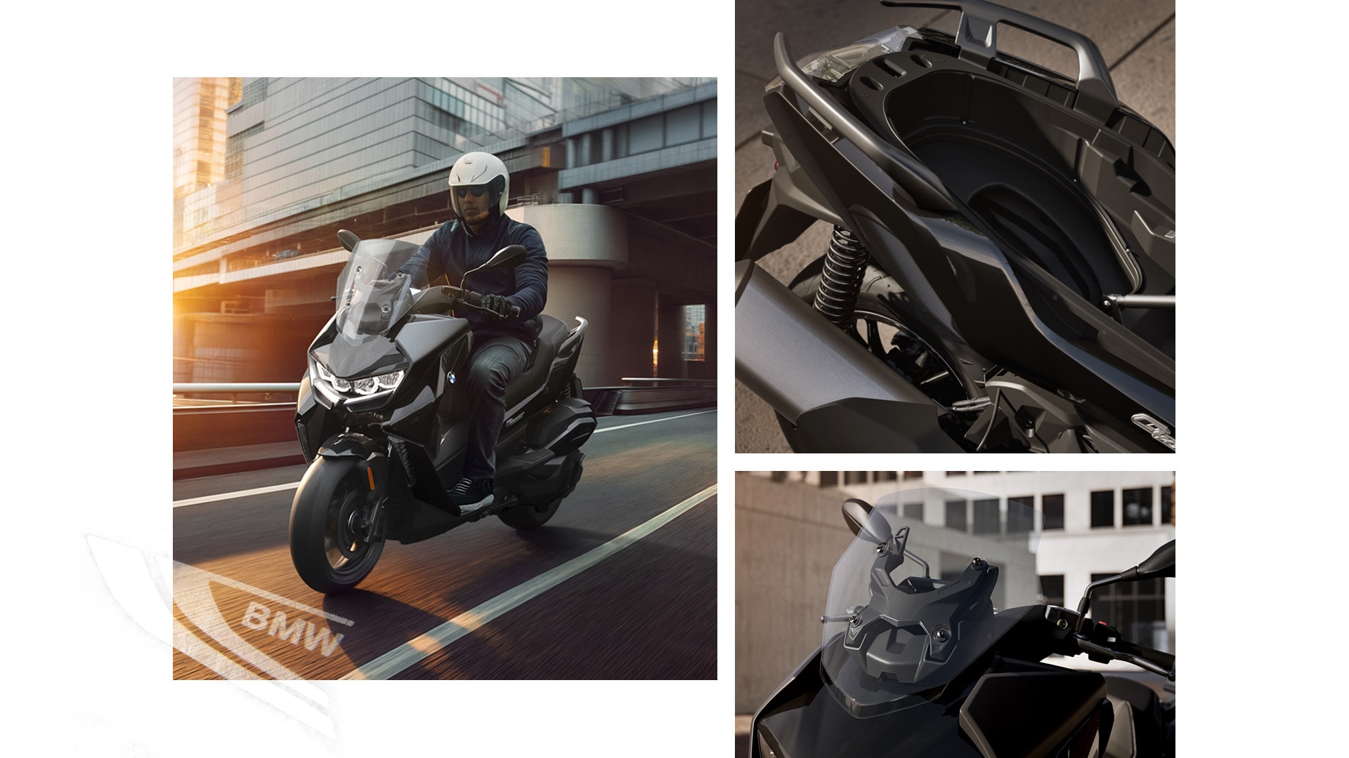 Collage des points forts du BMW C 400 GT