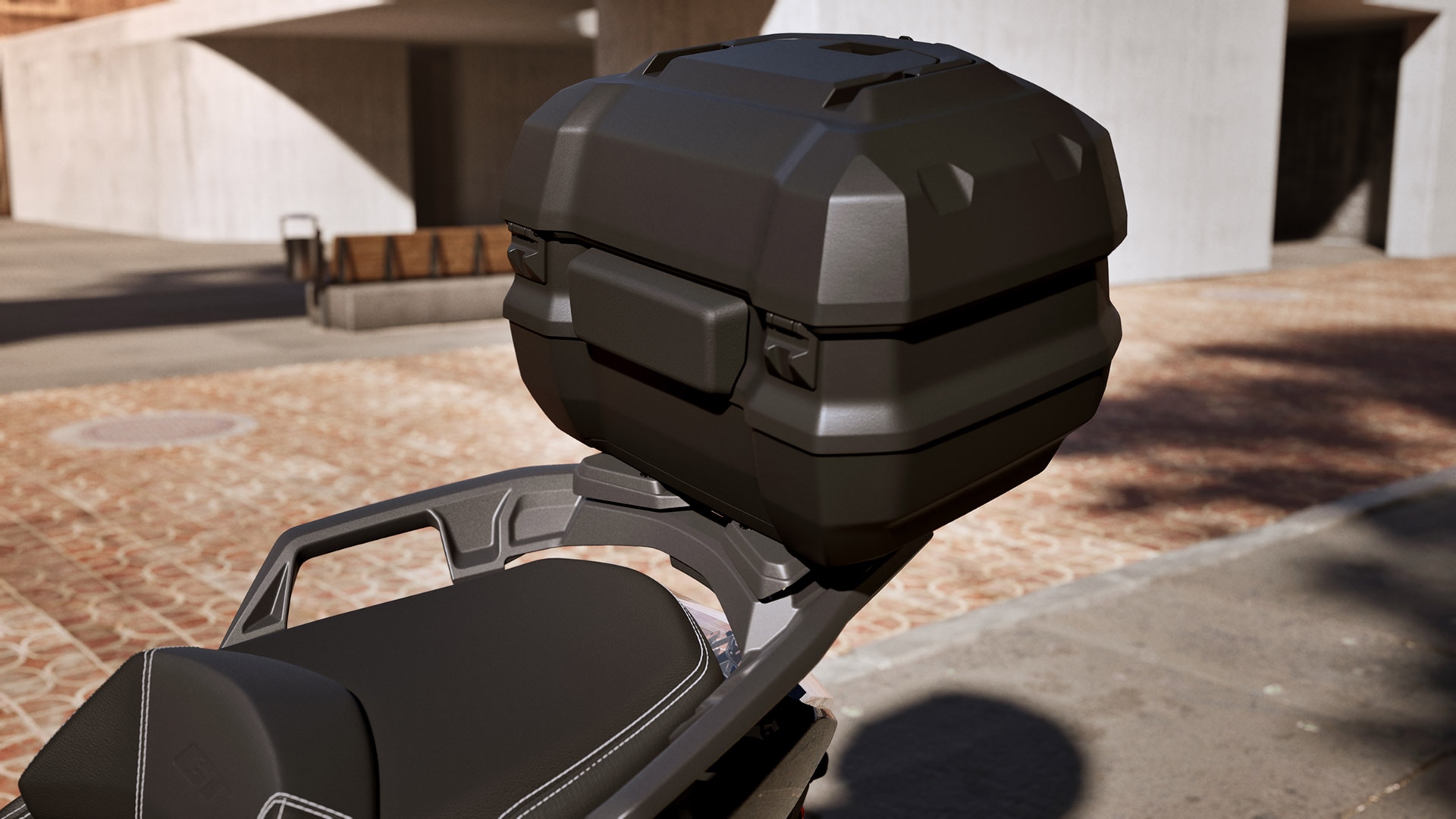 L’offre de rangement du BMW C 400 GT
