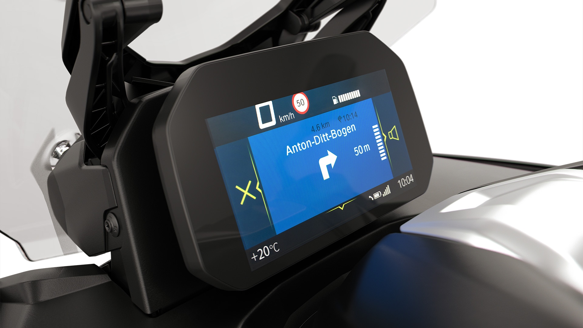 Le BMW C 400 GT avec Connectivity Pro