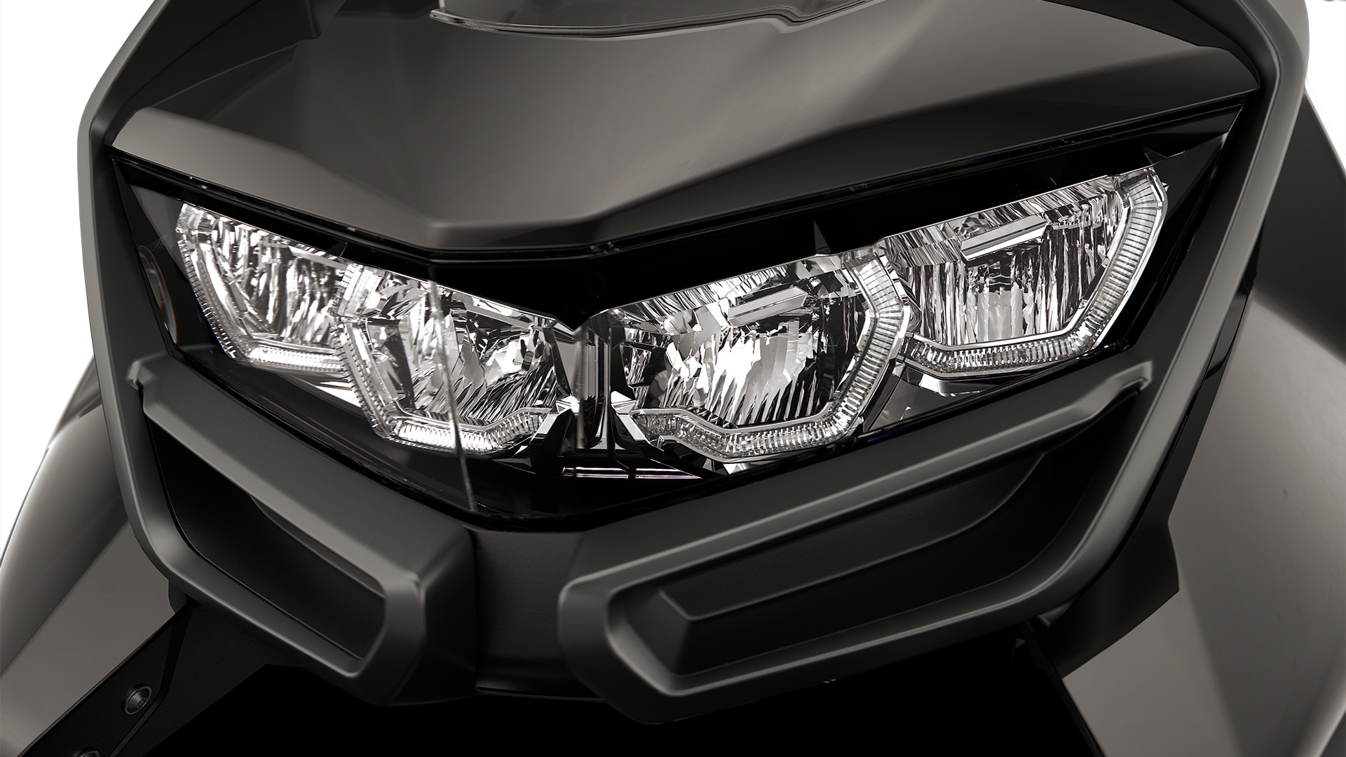 Le BMW C 400 GT avec projecteur à LED intégral à éclairage de jour