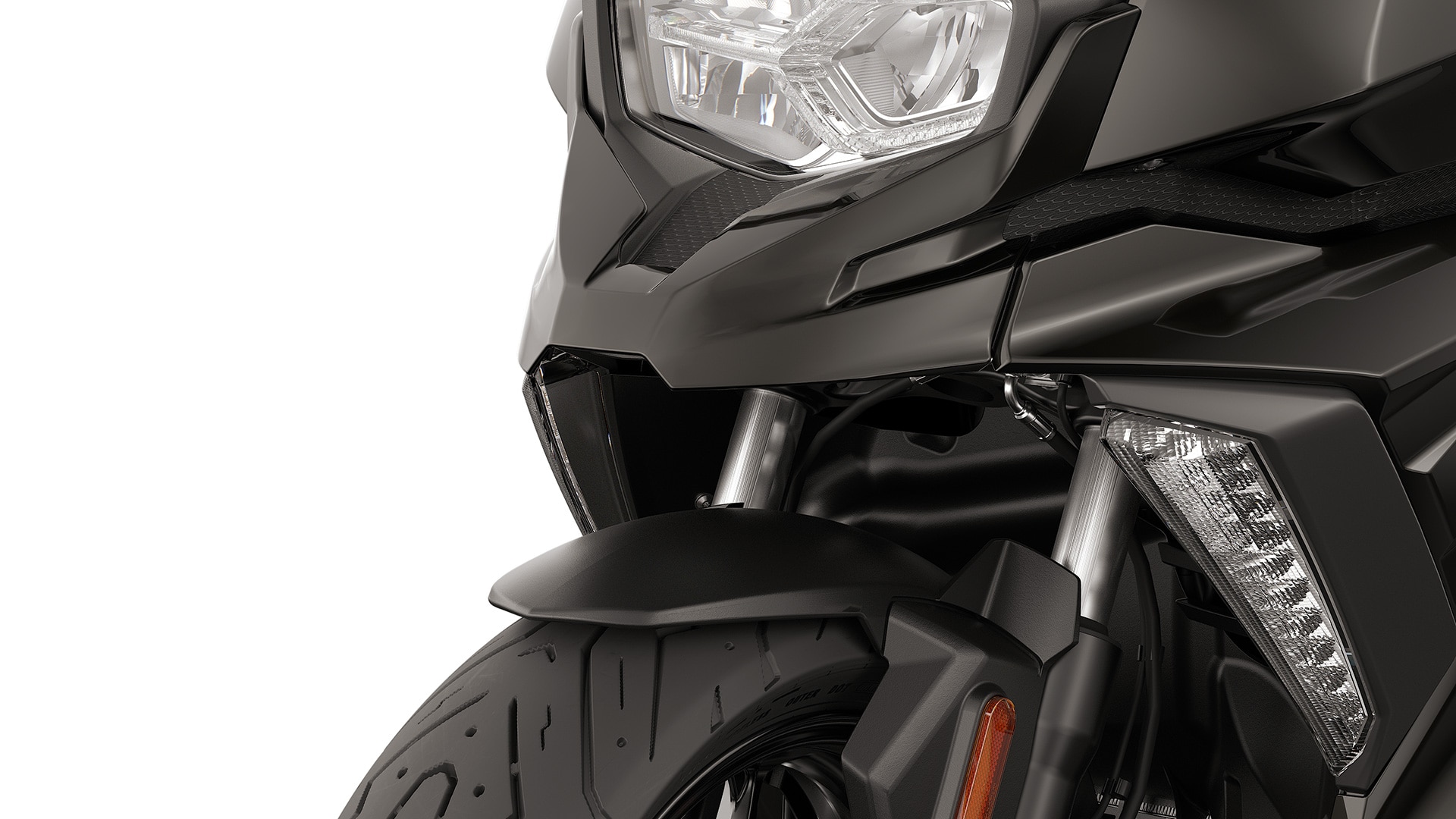 Le BMW C 400 X avec Headlight Pro optionnel