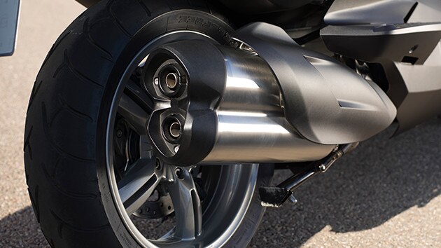 C 650 GT Silencieux.