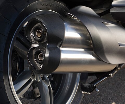 C 650 GT Silencieux.