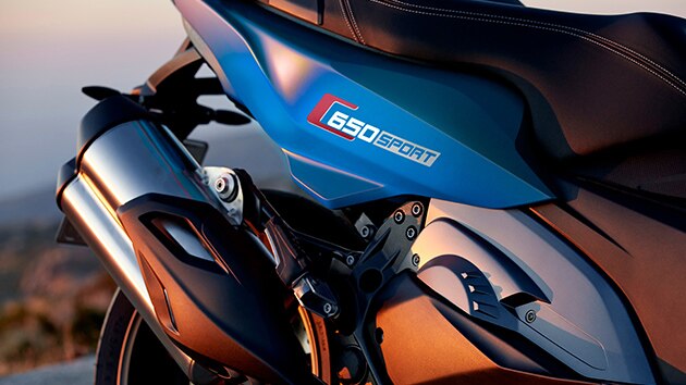 C 650 Sport Partie arrière dans le nouveau design.