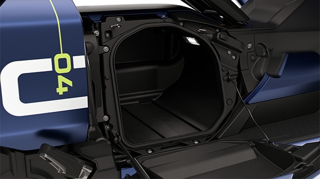 Side Loading du CE 04 de BMW Motorrad