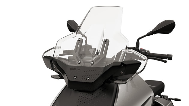 Bulle haute avec protège-main intégré du CE 04 de BMW Motorrad
