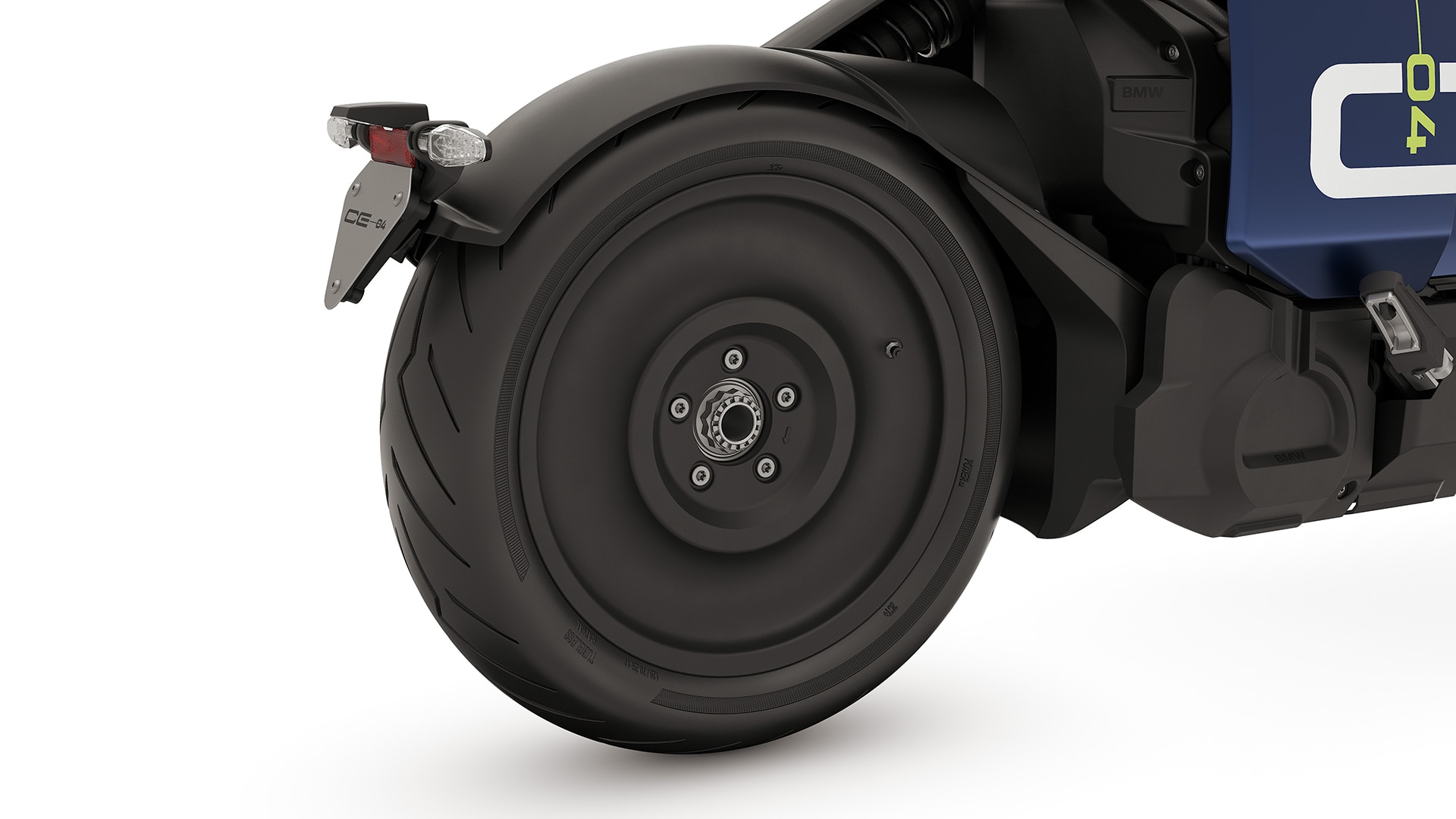 La roue à disque du CE 04 de BMW Motorrad