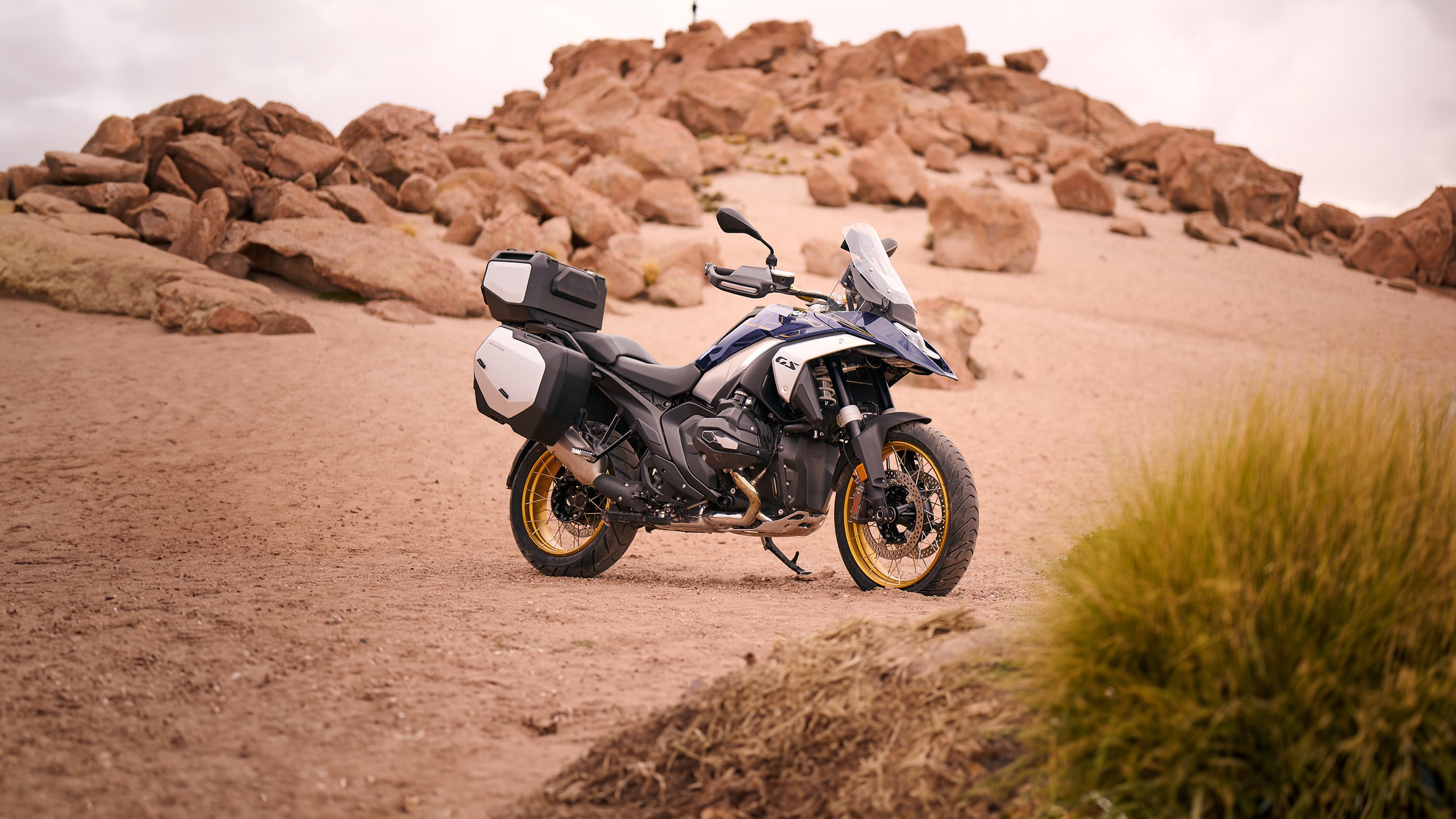 La R 1300 GS Option 719 Biscaya, la grande moto trail routier/tout-terrain de BMW Motorrad avec équipement haut de gamme